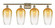Ballston Four Light Bath Vanity in Antique Brass (405|516-4W-AB-G484-7AM)