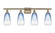 Ballston Four Light Bath Vanity in Antique Brass (405|516-4W-AB-G480-6SB)