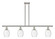 Ballston Four Light Island Pendant in Polished Nickel (405|516-4I-PN-G459-6CL)