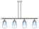 Ballston Four Light Island Pendant in Polished Chrome (405|516-4I-PC-G480-6SB)