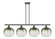 Ballston Four Light Island Pendant in Oil Rubbed Bronze (405|516-4I-OB-G481-10SL)