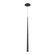 Cascade LED Mini Pendant in Black (281|PD-41837-BK)