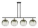 Ballston Four Light Island Pendant in Black Antique Brass (405|516-4I-BAB-G481-10SL)