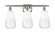 Ballston Three Light Bath Vanity in Brushed Satin Nickel (405|516-3W-SN-G480-6OP)