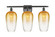 Ballston Three Light Bath Vanity in Oil Rubbed Bronze (405|516-3W-OB-G484-7AM)