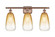 Ballston Three Light Bath Vanity in Antique Copper (405|516-3W-AC-G480-6AM)