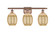 Ballston Three Light Bath Vanity in Antique Copper (405|516-3W-AC-G459-6ME)