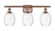 Ballston Three Light Bath Vanity in Antique Copper (405|516-3W-AC-G459-6CL)
