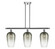 Ballston Three Light Island Pendant in Polished Chrome (405|516-3I-PC-G484-7SL)