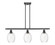 Ballston Three Light Island Pendant in Oil Rubbed Bronze (405|516-3I-OB-G459-6CL)