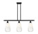 Ballston Three Light Island Pendant in Matte Black (405|516-3I-BK-G480-6OP)