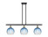 Ballston Three Light Island Pendant in Black Antique Brass (405|516-3I-BAB-G483-8SB)