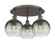 Ballston Three Light Semi-Flush Mount in Oil Rubbed Bronze (405|516-3C-OB-G483-8SL)