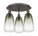 Ballston Three Light Semi-Flush Mount in Oil Rubbed Bronze (405|516-3C-OB-G480-6SL)