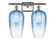 Ballston Two Light Bath Vanity in Brushed Satin Nickel (405|516-2W-SN-G484-7SB)