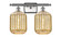 Ballston Two Light Bath Vanity in Brushed Satin Nickel (405|516-2W-SN-G460-7ME)