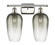 Ballston Two Light Bath Vanity in Polished Nickel (405|516-2W-PN-G484-7SL)