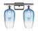 Ballston Two Light Bath Vanity in Polished Chrome (405|516-2W-PC-G484-7SB)