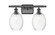 Ballston Two Light Bath Vanity in Oil Rubbed Bronze (405|516-2W-OB-G459-6CL)