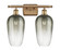 Ballston Two Light Bath Vanity in Brushed Brass (405|516-2W-BB-G484-7SL)