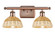 Ballston Two Light Bath Vanity in Antique Copper (405|516-2W-AC-NBD2-75-NAT)