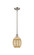 Ballston One Light Mini Pendant in Brushed Satin Nickel (405|516-1S-SN-G459-6ME)
