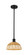 Ballston One Light Mini Pendant in Matte Black (405|516-1S-BK-NBD2-9-NAT)