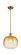 Ballston One Light Mini Pendant in Brushed Brass (405|516-1S-BB-G481-10AM)