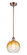Ballston One Light Mini Pendant in Antique Copper (405|516-1S-AC-G483-8AM)