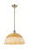 Ballston One Light Mini Pendant in Antique Brass (405|516-1S-AB-NBD2-16-NAT)