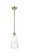 Ballston One Light Mini Pendant in Antique Brass (405|516-1S-AB-G480-6OP)
