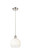 Ballston One Light Mini Pendant in Polished Nickel (405|516-1P-PN-G483-8OP)