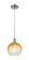 Ballston One Light Mini Pendant in Polished Chrome (405|516-1P-PC-G483-8AM)