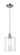 Ballston One Light Mini Pendant in Polished Chrome (405|516-1P-PC-G4424-7)