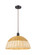 Ballston One Light Mini Pendant in Oil Rubbed Bronze (405|516-1P-OB-NBD2-16-NAT)