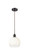 Ballston One Light Mini Pendant in Oil Rubbed Bronze (405|516-1P-OB-G483-8OP)