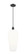 Ballston One Light Mini Pendant in Matte Black (405|516-1P-BK-G456-8WH)