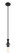Ballston One Light Mini Pendant in Matte Black (405|415-1S-BK)