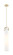 Downtown Urban One Light Pendant in Champagne Bronze (405|413-1PS-CB-G413-1S-4WH)