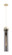 Downtown Urban One Light Pendant in Champagne Bronze (405|413-1PS-CB-G413-1S-4SM)