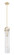 Downtown Urban One Light Pendant in Champagne Bronze (405|413-1PS-CB-G413-1S-4SDY)