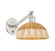 Ballston One Light Wall Sconce in Brushed Satin Nickel (405|317-1W-SN-NBD2-9-NAT)