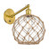 Ballston One Light Wall Sconce in Satin Gold (405|317-1W-SG-G122-10RB)