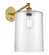 Ballston One Light Wall Sconce in Brushed Brass (405|317-1W-BB-G112-L)