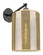 Ballston One Light Wall Sconce in Black Antique Brass (405|317-1W-BAB-G116-L)