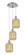 Ballston Three Light Pendant in Brushed Satin Nickel (405|113B-3P-SN-G460-7ME)