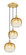 Ballston Three Light Pendant in Satin Gold (405|113B-3P-SG-G481-10AM)