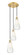 Ballston Three Light Pendant in Satin Gold (405|113B-3P-SG-G480-6OP)