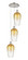 Ballston Three Light Pendant in Polished Nickel (405|113B-3P-PN-G484-7AM)
