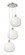 Ballston Three Light Pendant in Polished Nickel (405|113B-3P-PN-G481-10OP)